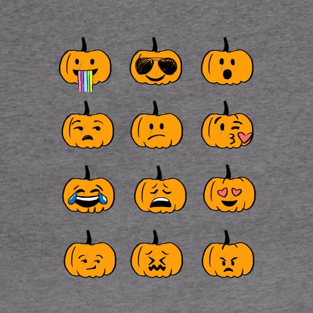 Pumpkin Emojis by dejaliyah